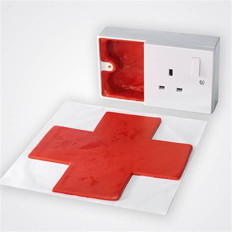 fire rated plastic electrical boxes|putty pads.